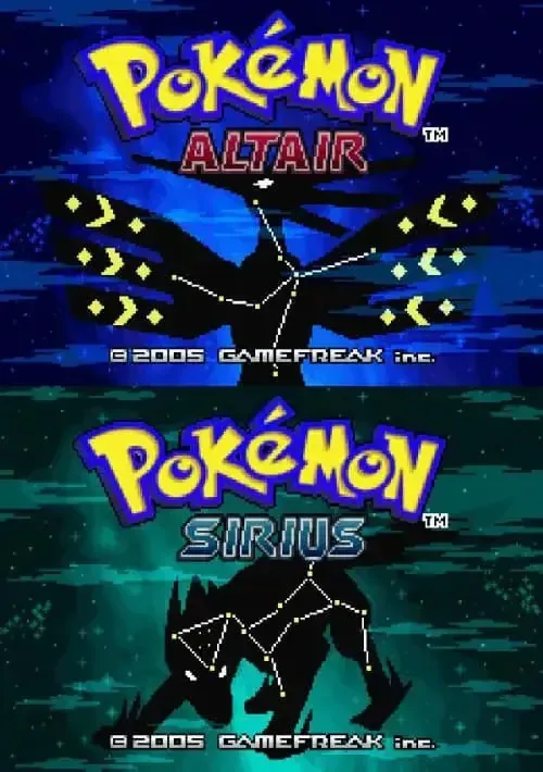 Pokémon Altair and Sirius